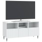 vidaXL Ντουλάπι TV Λευκό 102 x 34,5 x 50 εκ. Επεξεργασμένο Ξύλο