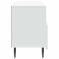 vidaXL Ντουλάπι TV Λευκό 102 x 34,5 x 50 εκ. Επεξεργασμένο Ξύλο
