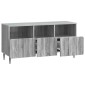 vidaXL Ντουλάπι TV Γκρι Sonoma 102 x 34,5 x 50 εκ. Επεξεργασμένο Ξύλο