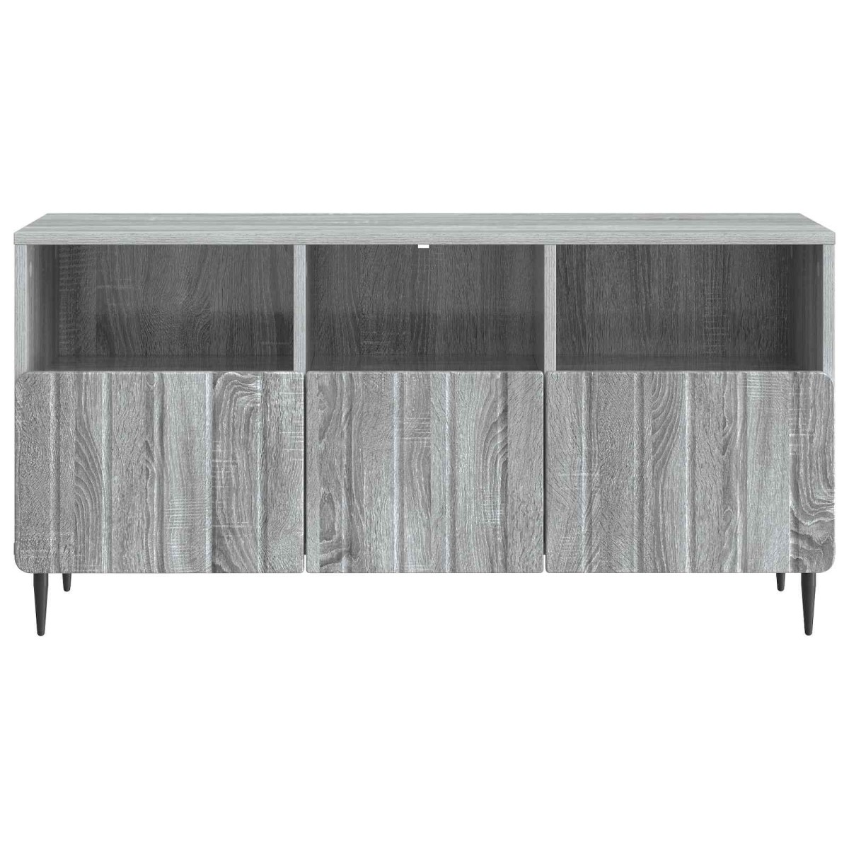 vidaXL Ντουλάπι TV Γκρι Sonoma 102 x 34,5 x 50 εκ. Επεξεργασμένο Ξύλο