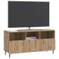 vidaXL Ντουλάπι TV 102 x 34,5 x 50 εκ. Artisan Δρυς Επεξεργασμένο Ξύλο