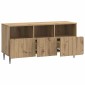 vidaXL Ντουλάπι TV 102 x 34,5 x 50 εκ. Artisan Δρυς Επεξεργασμένο Ξύλο