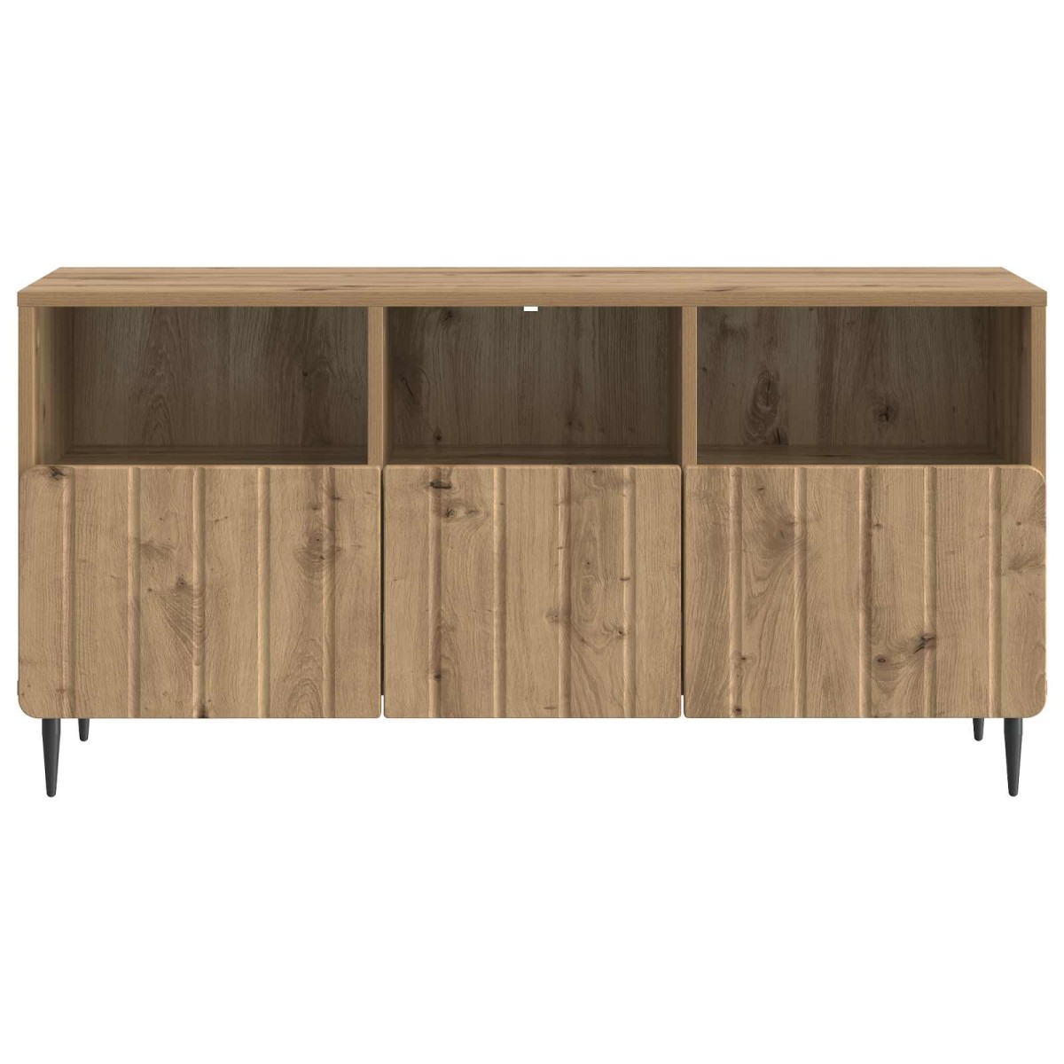 vidaXL Ντουλάπι TV 102 x 34,5 x 50 εκ. Artisan Δρυς Επεξεργασμένο Ξύλο