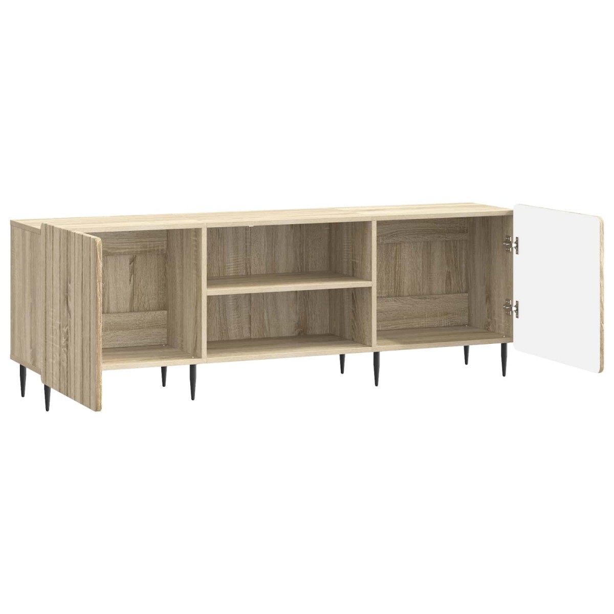 vidaXL Ντουλάπι TV Sonoma Δρυς 150 x 31 x 52 εκ. Επεξεργασμένο Ξύλο