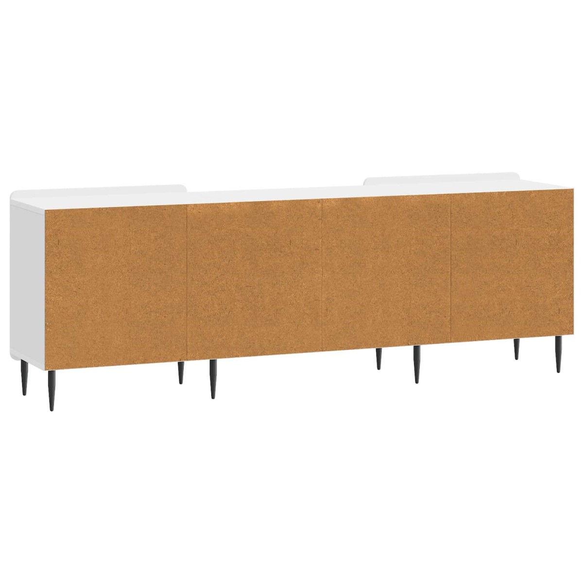vidaXL Ντουλάπι TV Γυαλιστερό Λευκό 150 x 31 x 52 εκ.