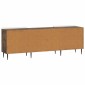 vidaXL Ντουλάπι TV Καπνισμένο Ξύλο Δρυός 150 x 31 x 52 εκ.