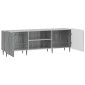vidaXL Ντουλάπι TV Γκρι Sonoma 150 x 31 x 52 εκ. Επεξεργασμένο Ξύλο