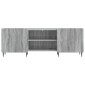 vidaXL Ντουλάπι TV Γκρι Sonoma 150 x 31 x 52 εκ. Επεξεργασμένο Ξύλο
