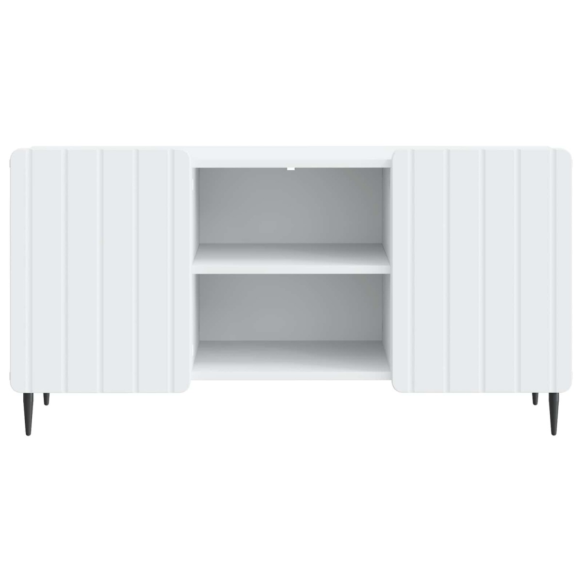 vidaXL Ντουλάπι TV Λευκό 102 x 34,5 x 52 εκ Επεξεργασμένο Ξύλο