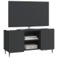 vidaXL Ντουλάπι TV Μαύρο 102 x 34,5 x 52 εκ Επεξεργασμένο Ξύλο