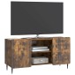 vidaXL Ντουλάπι TV Καπνισμένο Ξύλο Δρυός 102 x 34,5 x 52 εκ