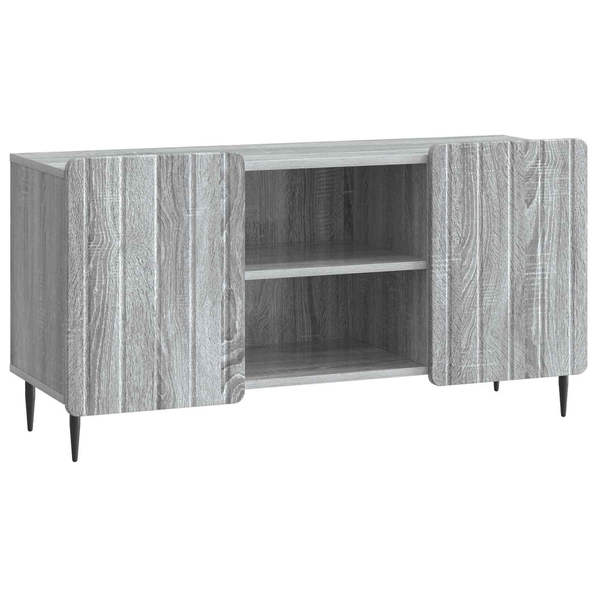 vidaXL Ντουλάπι TV Γκρι Sonoma 102 x 34,5 x 52 εκ Επεξεργασμένο Ξύλο