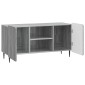vidaXL Ντουλάπι TV Γκρι Sonoma 102 x 34,5 x 52 εκ Επεξεργασμένο Ξύλο