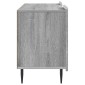 vidaXL Ντουλάπι TV Γκρι Sonoma 102 x 34,5 x 52 εκ Επεξεργασμένο Ξύλο