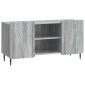vidaXL Ντουλάπι TV Γκρι Sonoma 102 x 34,5 x 52 εκ Επεξεργασμένο Ξύλο