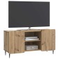 vidaXL Ντουλάπι TV 102 x 34,5 x 52 εκ Artisan Δρυς Επεξεργασμένο Ξύλο