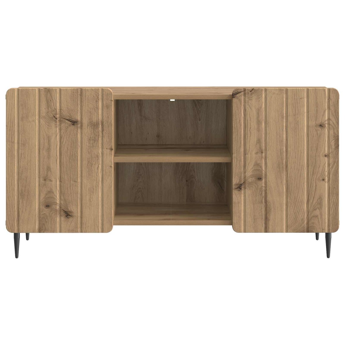 vidaXL Ντουλάπι TV 102 x 34,5 x 52 εκ Artisan Δρυς Επεξεργασμένο Ξύλο