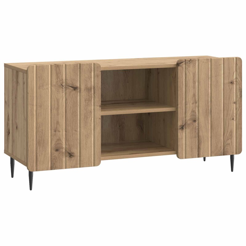 vidaXL Ντουλάπι TV 102 x 34,5 x 52 εκ Artisan Δρυς Επεξεργασμένο Ξύλο