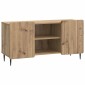 vidaXL Ντουλάπι TV 102 x 34,5 x 52 εκ Artisan Δρυς Επεξεργασμένο Ξύλο
