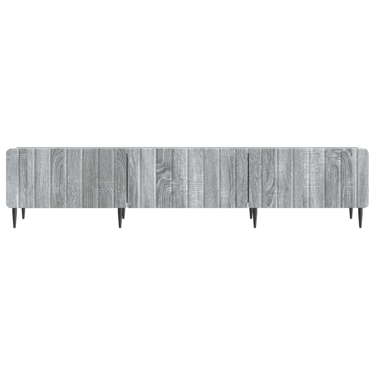 vidaXL Ντουλάπι TV Γκρι Sonoma 147 x 34,5 x 32 εκ Επεξεργασμένο Ξύλο