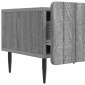 vidaXL Ντουλάπι TV Γκρι Sonoma 147 x 34,5 x 32 εκ Επεξεργασμένο Ξύλο