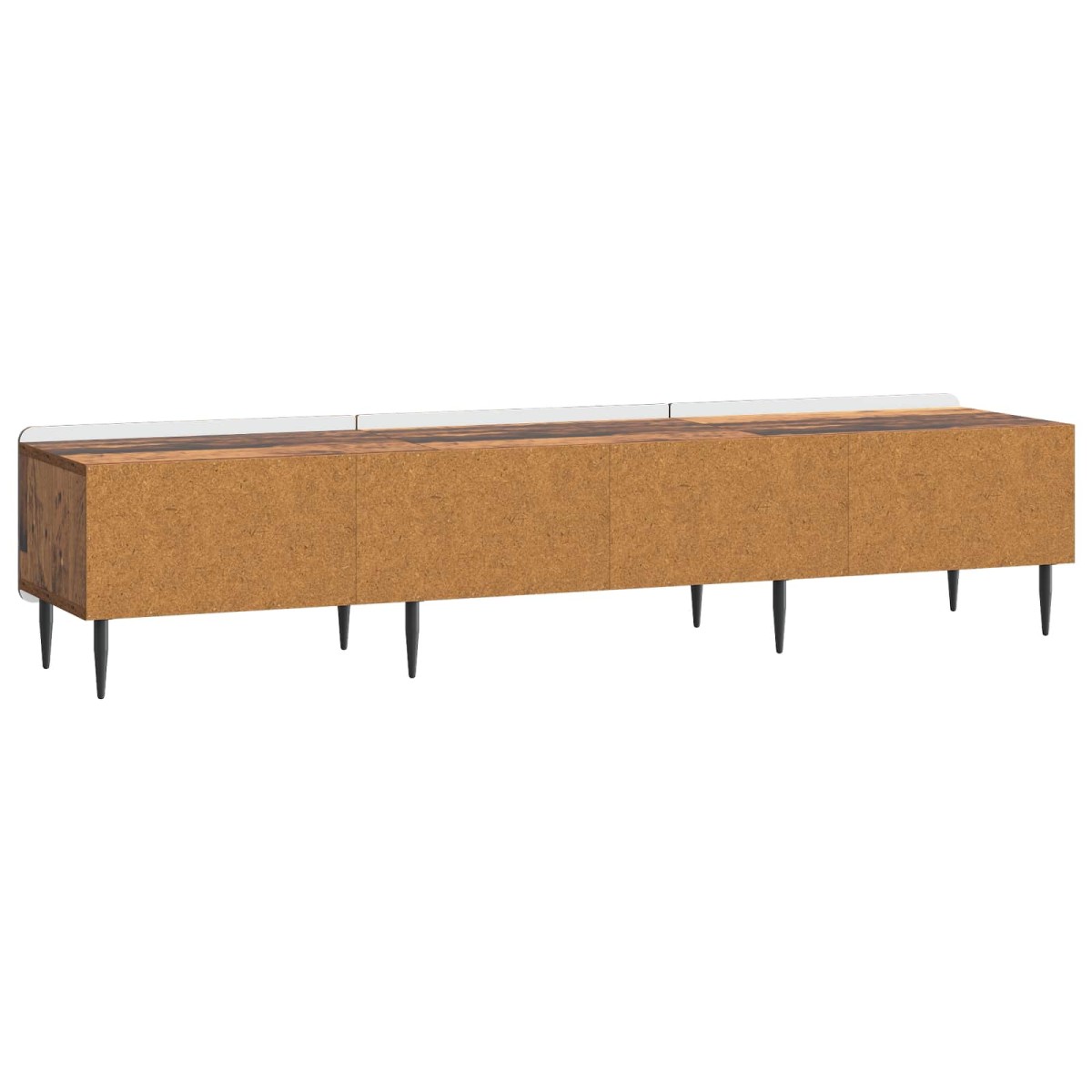 vidaXL Ντουλάπι TV με συρτάρι Παλαιωμένο ξύλο 147 x 34,5 x 32 εκ
