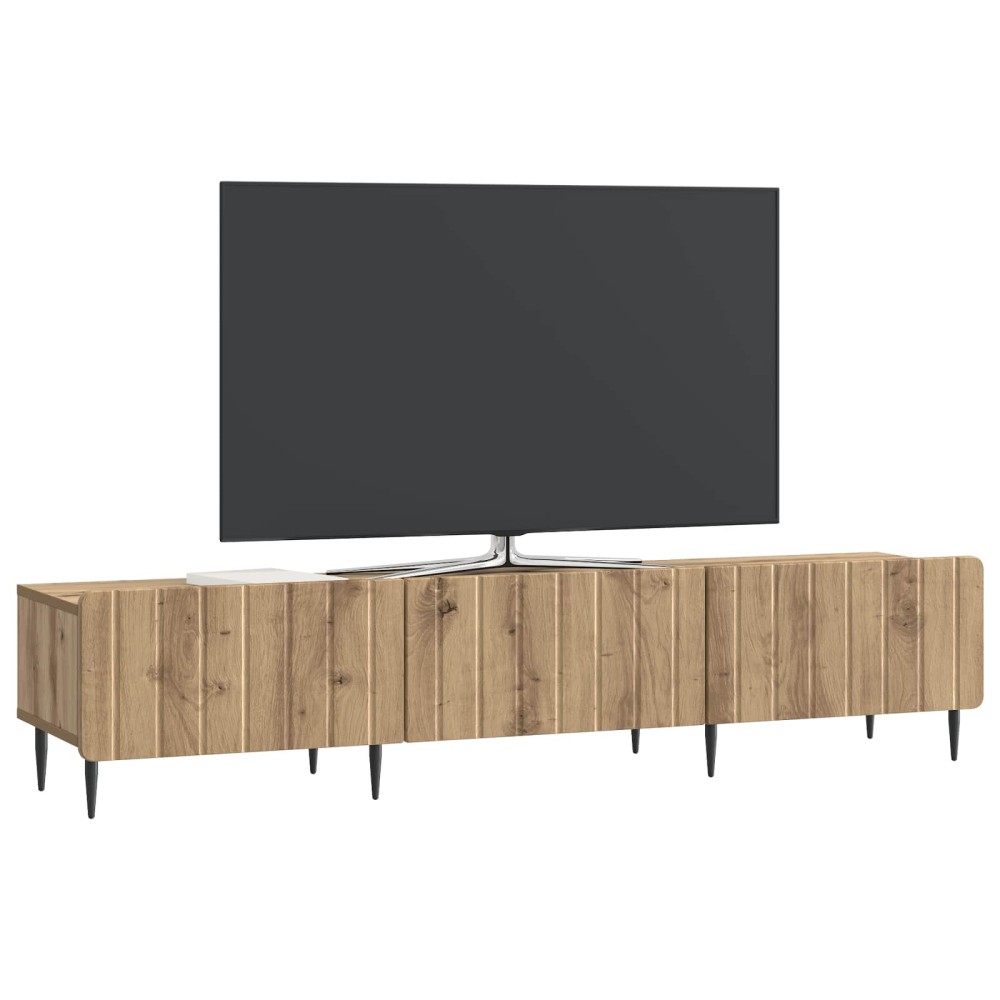 vidaXL Ντουλάπι TV 147 x 34,5 x 32 εκ Artisan Δρυς Επεξεργασμένο Ξύλο