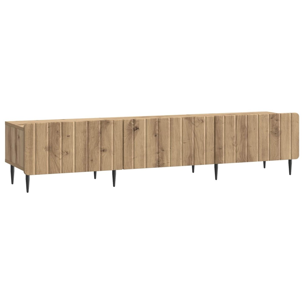 vidaXL Ντουλάπι TV 147 x 34,5 x 32 εκ Artisan Δρυς Επεξεργασμένο Ξύλο