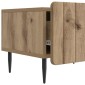 vidaXL Ντουλάπι TV 147 x 34,5 x 32 εκ Artisan Δρυς Επεξεργασμένο Ξύλο