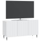 vidaXL Ντουλάπι TV Λευκό 99 x 34,5 x 52 cm Επεξεργασμένο Ξύλο