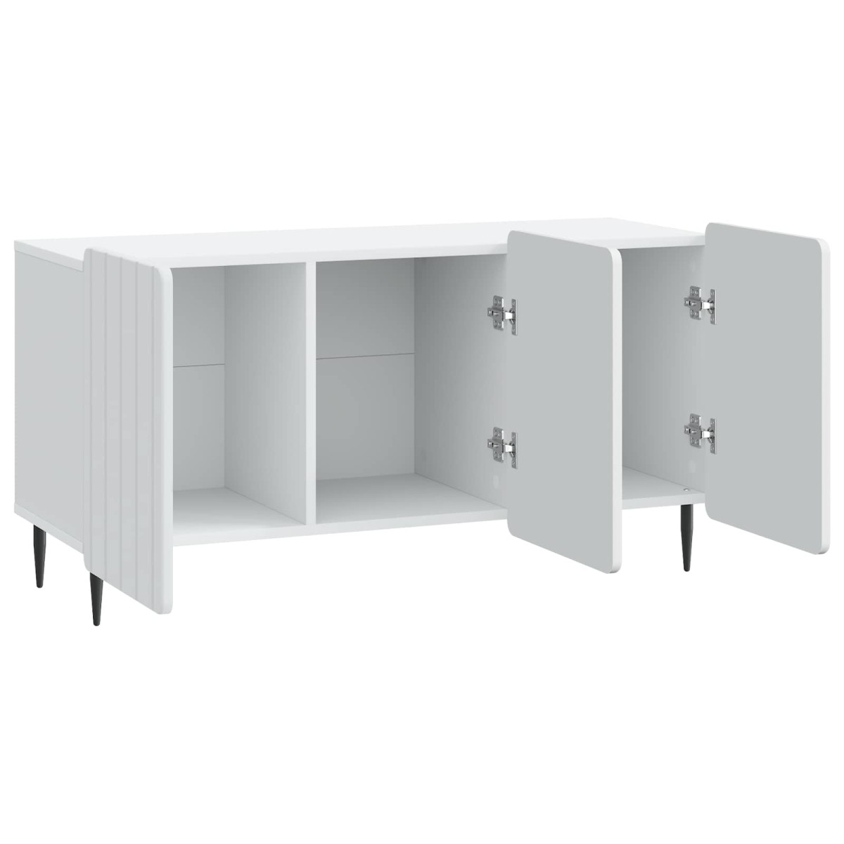 vidaXL Ντουλάπι TV Λευκό 99 x 34,5 x 52 cm Επεξεργασμένο Ξύλο