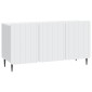 vidaXL Ντουλάπι TV Λευκό 99 x 34,5 x 52 cm Επεξεργασμένο Ξύλο