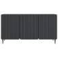 vidaXL Ντουλάπι TV Μαύρο 99 x 34,5 x 52 cm Επεξεργασμένο Ξύλο