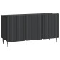 vidaXL Ντουλάπι TV Μαύρο 99 x 34,5 x 52 cm Επεξεργασμένο Ξύλο