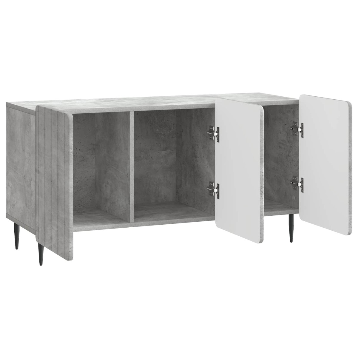 vidaXL Ντουλάπι TV Γκρι Σκυροδέματος 99 x 34,5 x 52 cm