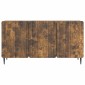 vidaXL Ντουλάπι TV Καπνισμένο Ξύλο Δρυός 99 x 34,5 x 52 cm