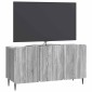 vidaXL Ντουλάπι TV Γκρι Sonoma 99 x 34,5 x 52 cm Επεξεργασμένο Ξύλο