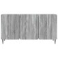 vidaXL Ντουλάπι TV Γκρι Sonoma 99 x 34,5 x 52 cm Επεξεργασμένο Ξύλο