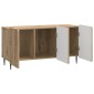 vidaXL Ντουλάπι TV 99 x 34,5 x 52 cm Artisan Δρυς Επεξεργασμένο Ξύλο