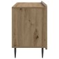 vidaXL Ντουλάπι TV 99 x 34,5 x 52 cm Artisan Δρυς Επεξεργασμένο Ξύλο
