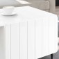 vidaXL Τραπεζάκι σαλονιού Λευκό 90 x 50 x 40 cm Επεξεργασμένο Ξύλο