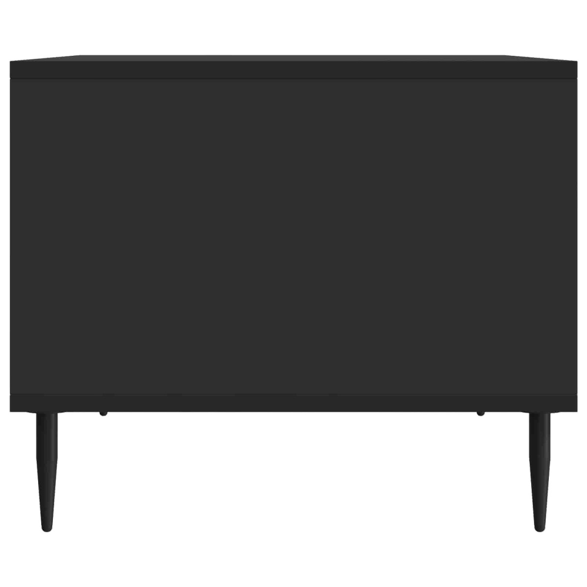 vidaXL Τραπεζάκι σαλονιού Μαύρο 90 x 50 x 40 cm Επεξεργασμένο Ξύλο