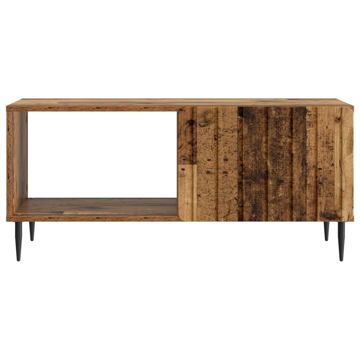 vidaXL Τραπεζάκι σαλονιού Παλαιωμένο ξύλο 90 x 50 x 40 cm