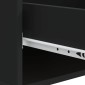 vidaXL Τραπεζάκι σαλονιού Μαύρο 49 x 50 x 42 εκ. Επεξεργασμένο Ξύλο