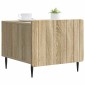 vidaXL Τραπεζάκι σαλονιού με συρτάρι Sonoma Δρυς 49 x 50 x 42 εκ.
