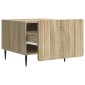 vidaXL Τραπεζάκι σαλονιού με συρτάρι Sonoma Δρυς 49 x 50 x 42 εκ.