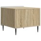 vidaXL Τραπεζάκι σαλονιού με συρτάρι Sonoma Δρυς 49 x 50 x 42 εκ.