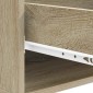 vidaXL Τραπεζάκι σαλονιού με συρτάρι Sonoma Δρυς 49 x 50 x 42 εκ.