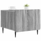 vidaXL Τραπεζάκι σαλονιού με συρτάρι Γκρι Sonoma 49 x 50 x 42 εκ.