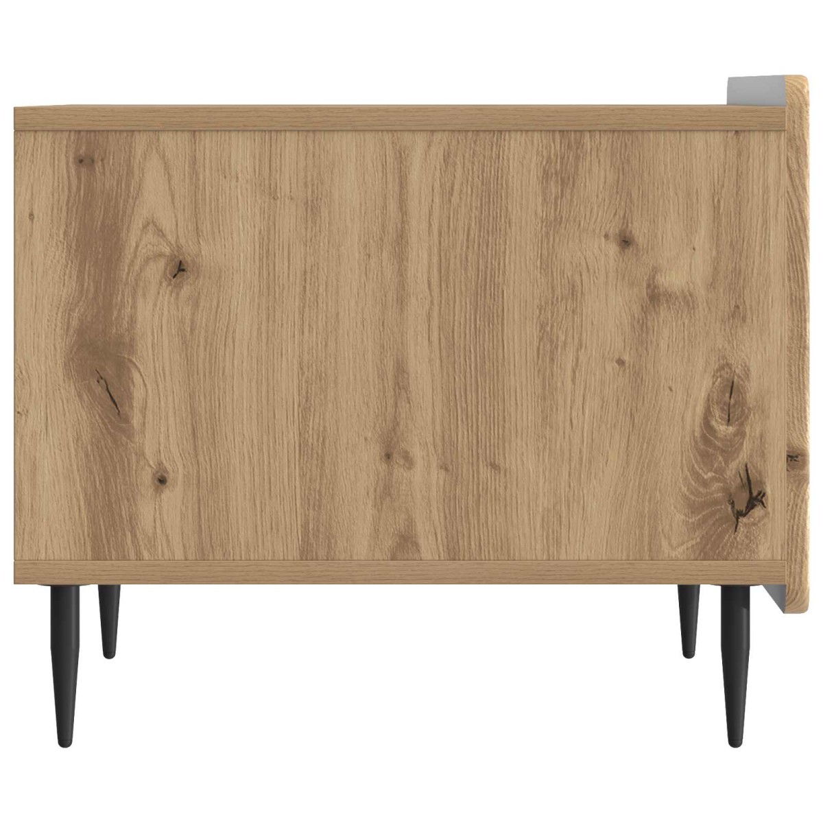 vidaXL Τραπεζάκι σαλονιού Artisan Δρυς 49 x 50 x 42 εκ.